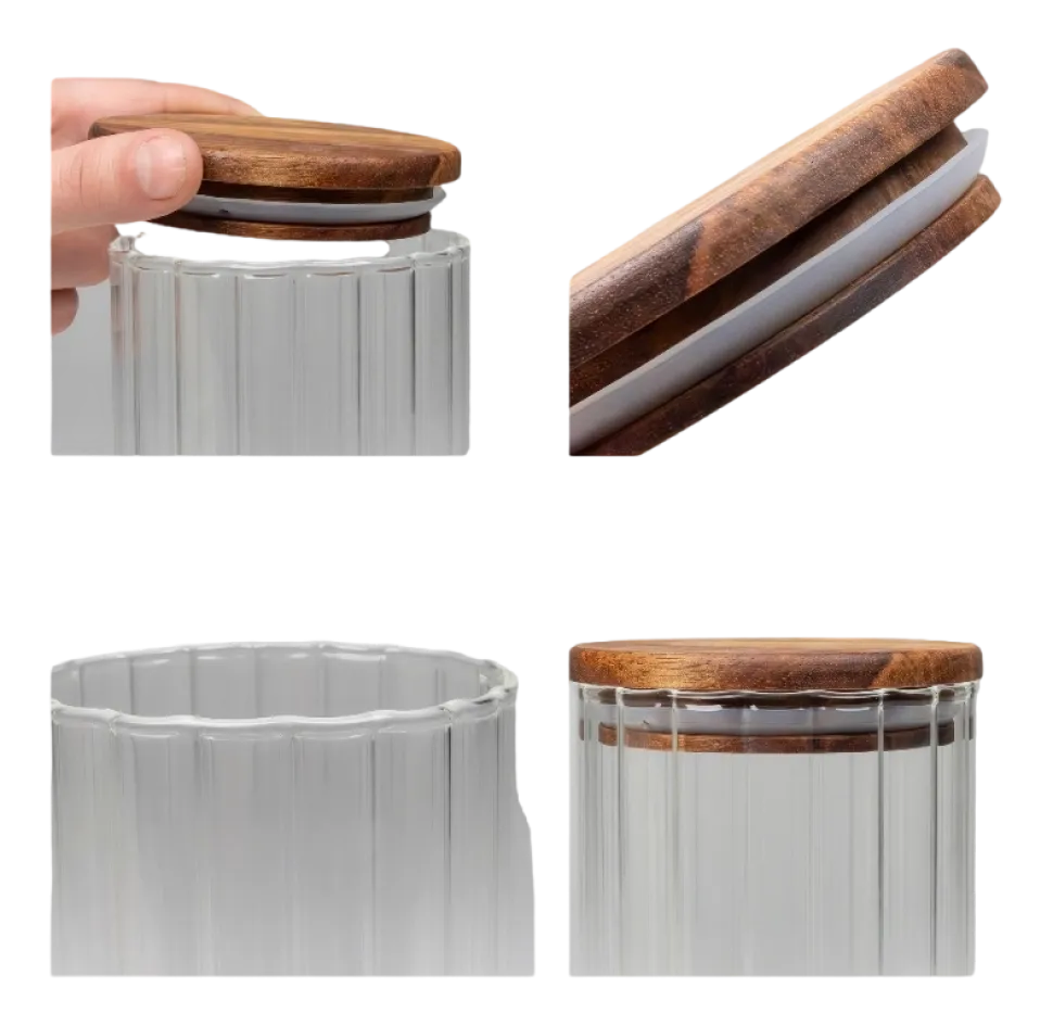 Voorraadbus Kela Dorothea Transparant 900 ml