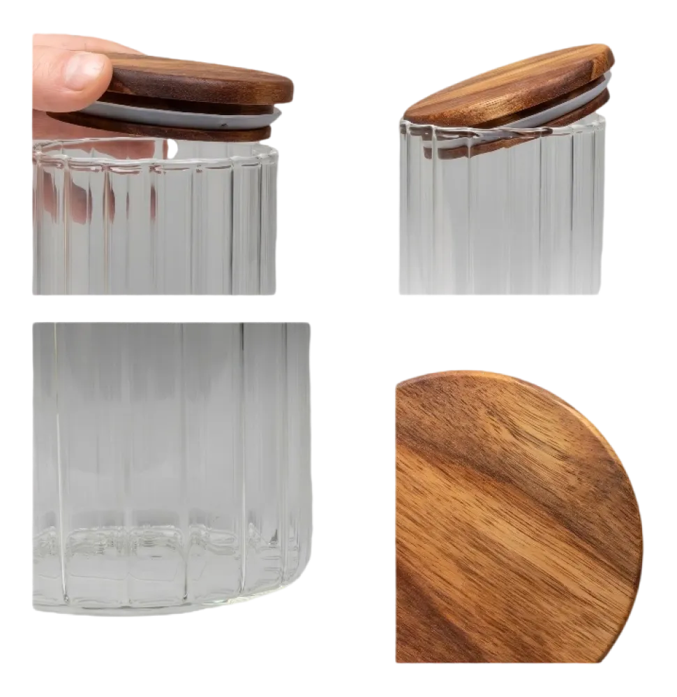 Voorraadbus Kela Dorothea Transparant 900 ml