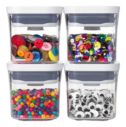 OXO Voorraadbus Good Grips POP Mini Vierkant (Set van 4) Online