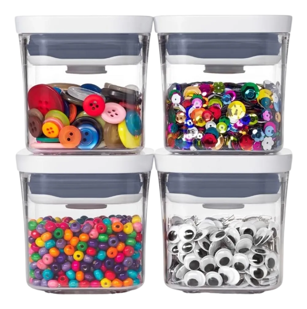 OXO Voorraadbus Good Grips POP Mini Vierkant (Set van 4) Online