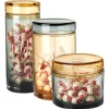 POLSPOTTEN Voorraadbus Caps & Jars Brown (Set van 3) New