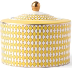 POLSPOTTEN Voorraadbus Jar Chess Low Yellow Hot