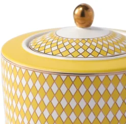 POLSPOTTEN Voorraadbus Jar Chess Low Yellow Hot