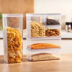 Voorraadpot Bodum Bodum Canteen Transparent (Set van 6)