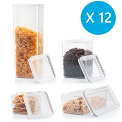 Bodum Voorraadpot Canteen Transparent (Set van 12) Clearance