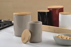 Voorraadpot Kela Cady Zwart 1,7L
