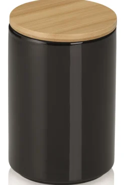 Voorraadpot Kela Cady Zwart 0,7L