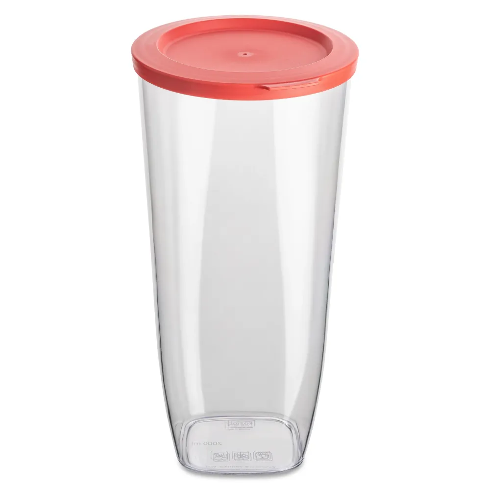 Koziol Voorraadpot Connect Rond 2 liter Roze New