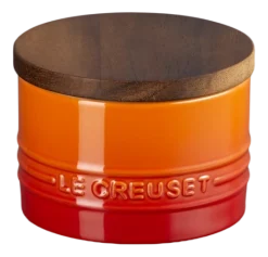 Voorraadpot Le Creuset Stoneware Signature Met Deksel Oranjerood 7,5 cm (200 ml)