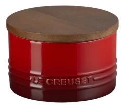 Voorraadpot Le Creuset Stoneware Signature Met Deksel Kersenrood 8,5 cm (470 ml)
