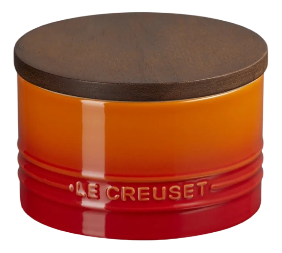 Voorraadpot Le Creuset Stoneware Signature Met Deksel Oranjerood 8,5 cm (470 ml)