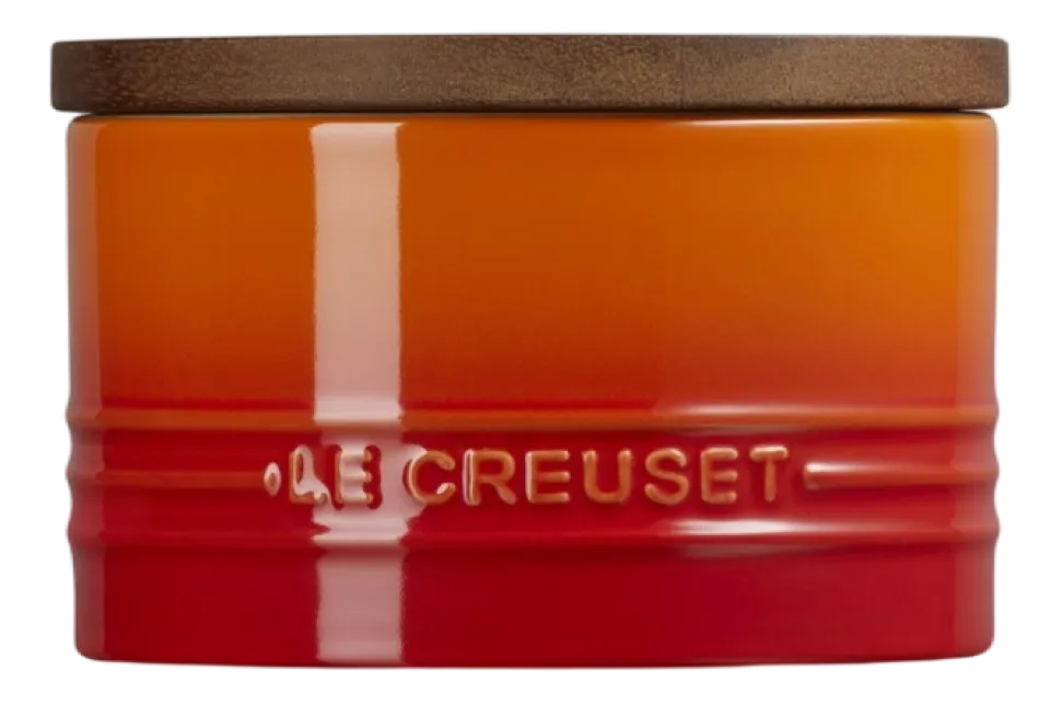 Voorraadpot Le Creuset Stoneware Signature Met Deksel Oranjerood 8,5 cm (470 ml)