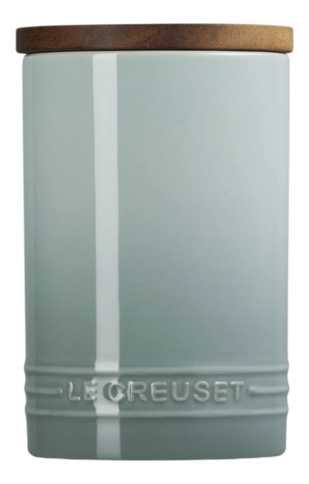 Le Creuset Voorraadpot Stoneware Signature Met Deksel Sea Salt 16,4 cm (770 ml) New