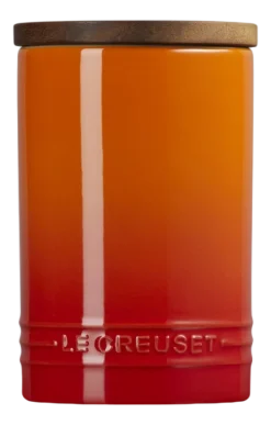 Le Creuset Voorraadpot Stoneware Signature Met Deksel Oranjerood 16,4 cm (770 ml) Clearance