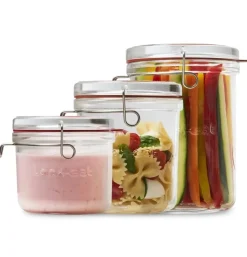 Voorraadpot Luigi Bormioli Lock-Eat Frigo (3-Delig)