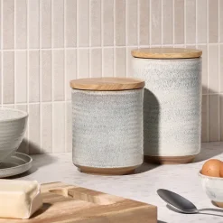 Voorraadpot Salt & Pepper Cameo Beige 12,5 x 20 cm