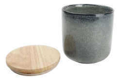 Voorraadpot Salt & Pepper Meridian Groen 12 x 12 cm