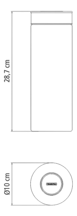 Voorraadpot Tramontina Purezza Zilver 1,8 L
