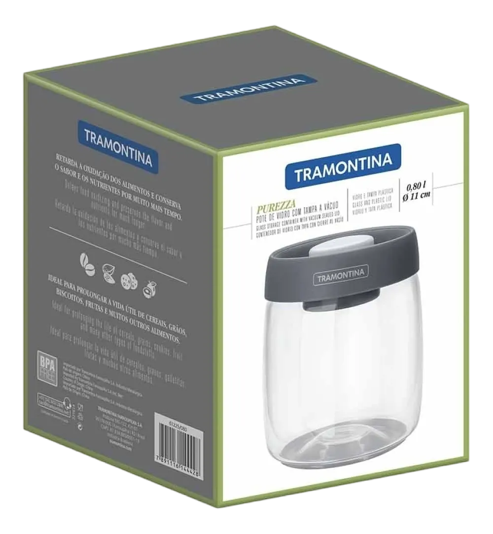 Tramontina Voorraadpot Purezza Grijs Clearance