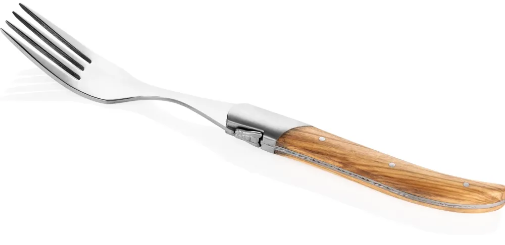 Laguiole Style de Vie Vork Luxury Line Olijfhout (6-Delig)