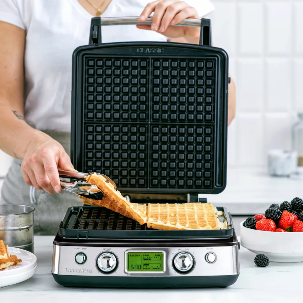 Wafelijzer Greenpan Stainless Steel