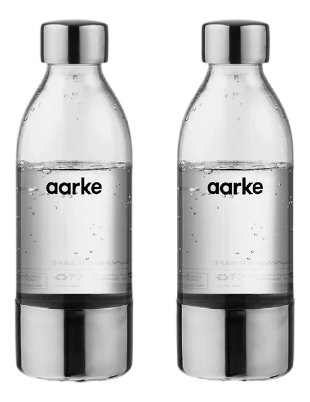 Aarke Waterfles PET Water Bottle 0.65L (Set van 2) Clearance