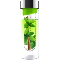 Waterfles Asobu Flavour It Green Silver 480 ml