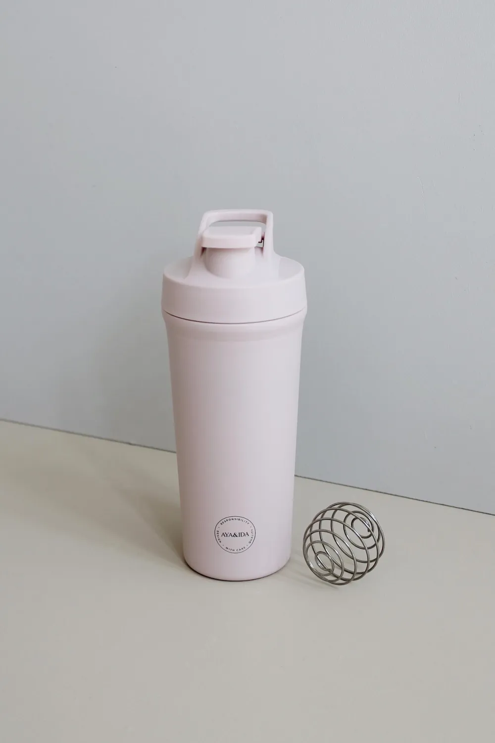 AYA&IDA Waterfles Shaker Bottle Soft Rose 750 ml Best