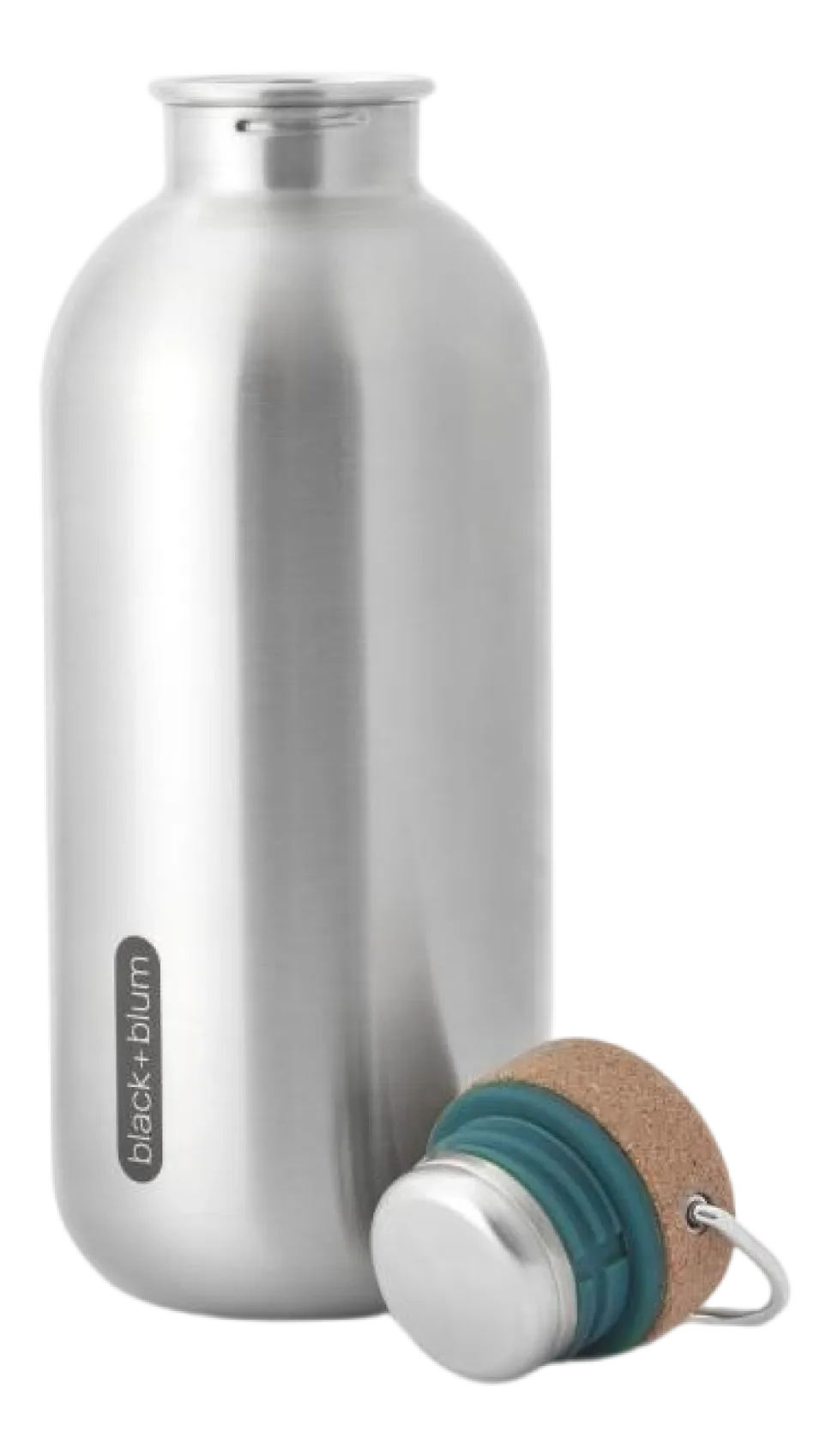 Waterfles Black+Blum Single Wall Bottle Blauw 600 ml