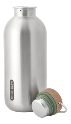 Black+Blum Waterfles Single Wall Bottle Groen 600 ml Discount