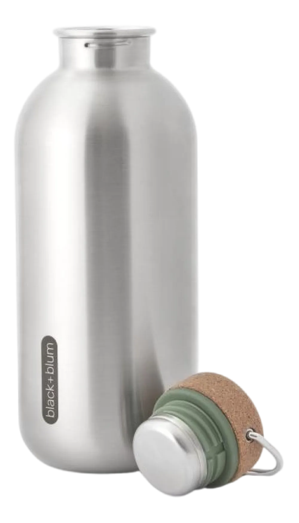 Black+Blum Waterfles Single Wall Bottle Groen 600 ml Discount