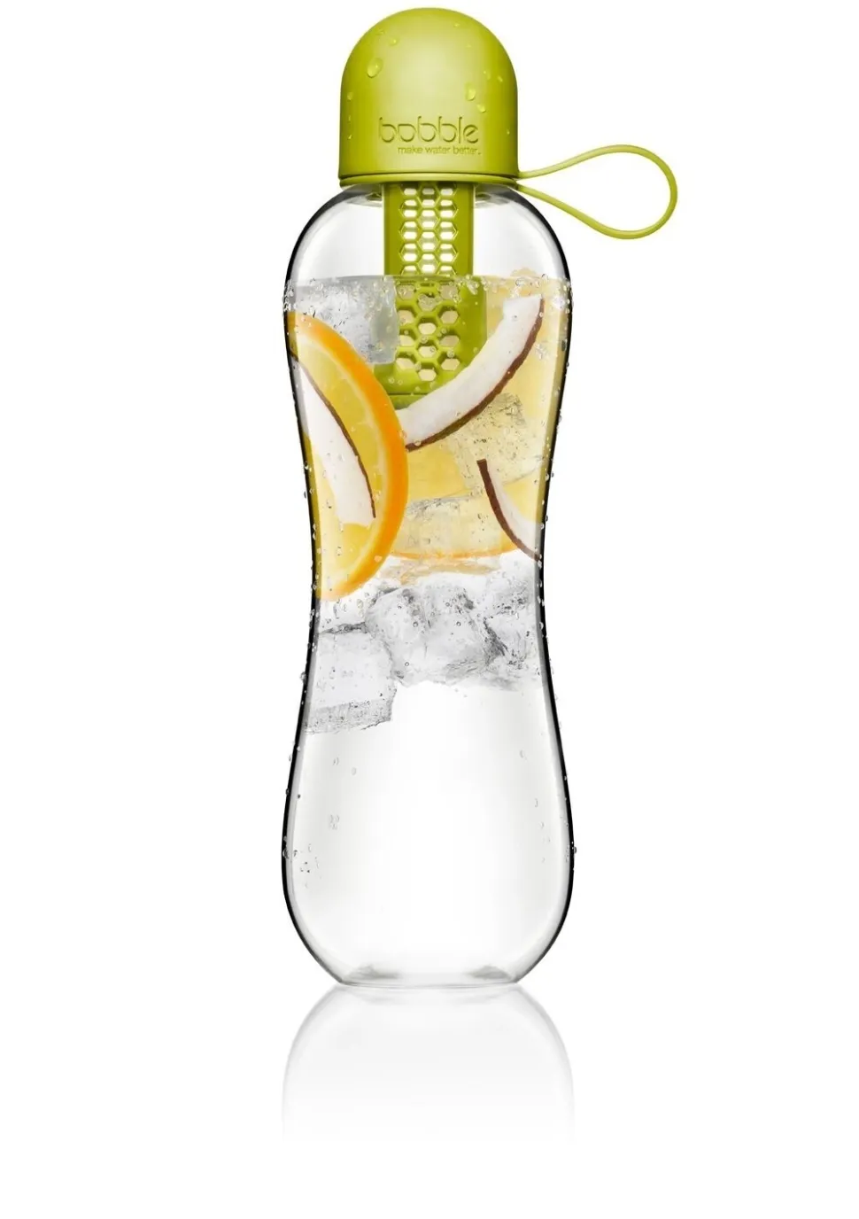 Waterfles Bobble Infuse Citron Geel