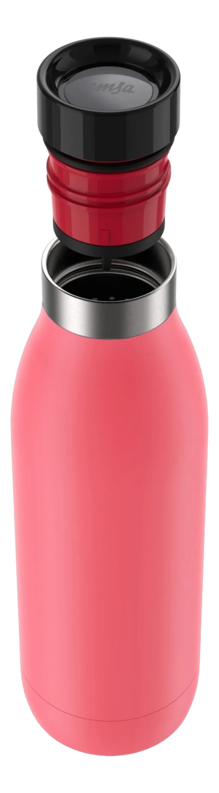 Waterfles Emsa Bludrop Basic Coral 500ml