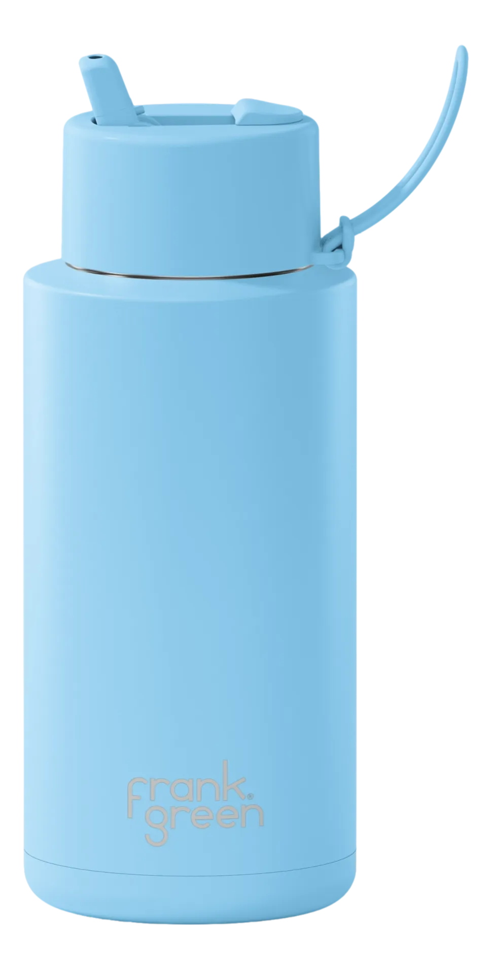 Waterfles Frank Green Ceramic Reusable Bottle Sky Blue 1000 ml
