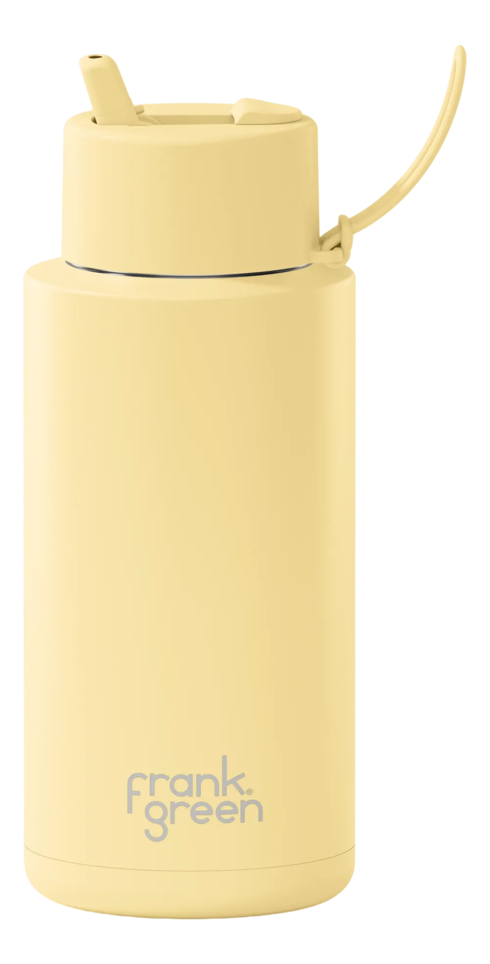 Frank Green Waterfles Ceramic Reusable Bottle Buttermilk 1000 ml