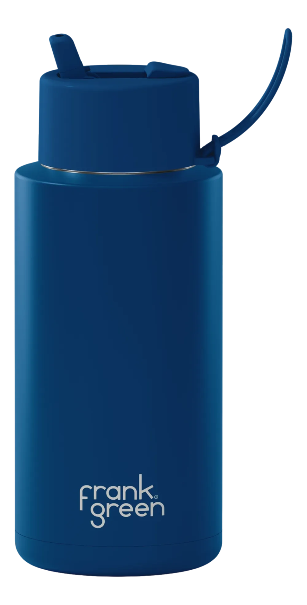 Frank Green Waterfles Ceramic Reusable Bottle Deep Ocean 1000 ml