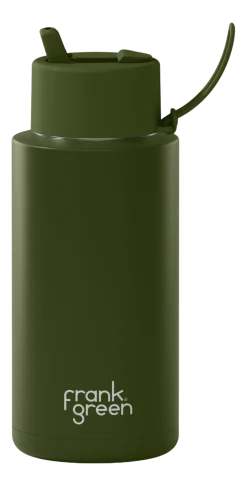 Frank Green Waterfles Reusable Bottle Khaki 1000 ml Discount