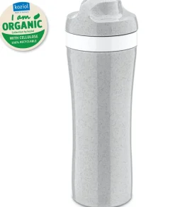 Waterfles Koziol Oase 425 ml Organic Grey