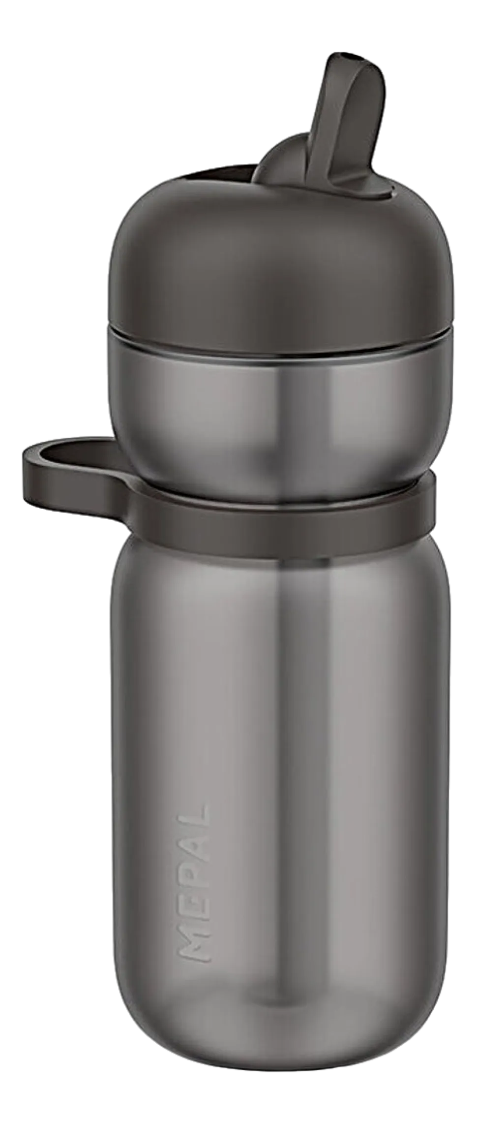 Waterfles Mepal Flip Sport Graphite Black 600 ml