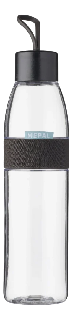 Waterfles Mepal On The Go Ellipse Nordic Black 700 ml