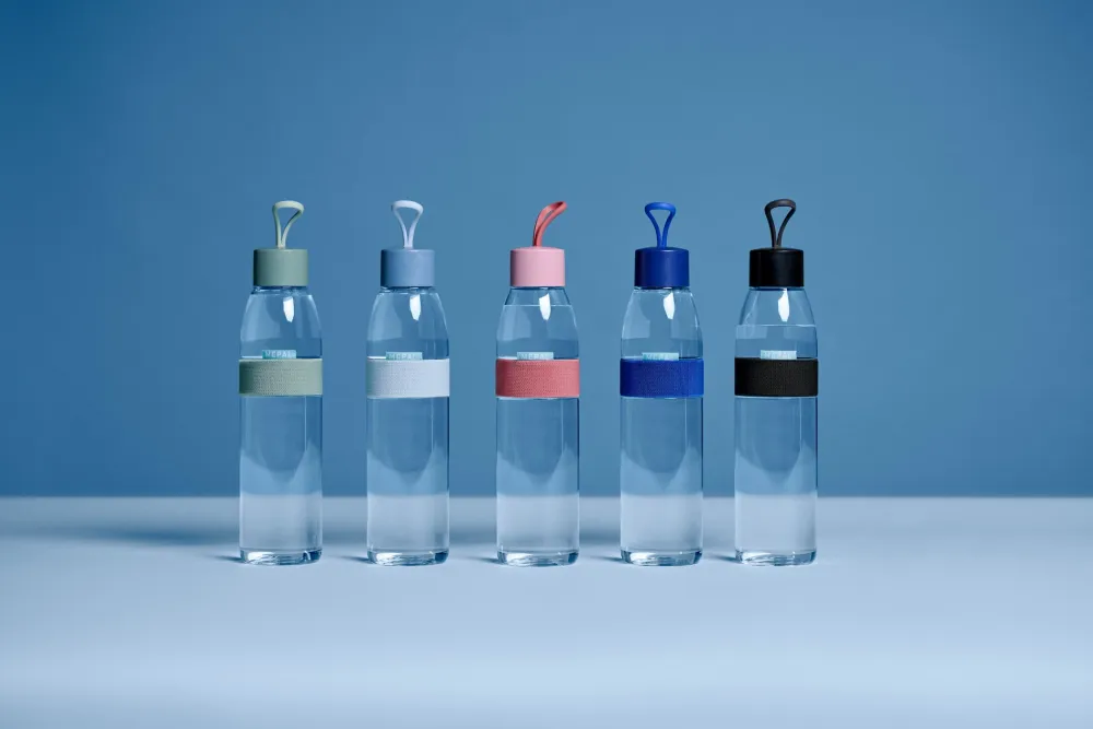 Mepal Waterfles On The Go Ellipse Vivid Blue 500 ml