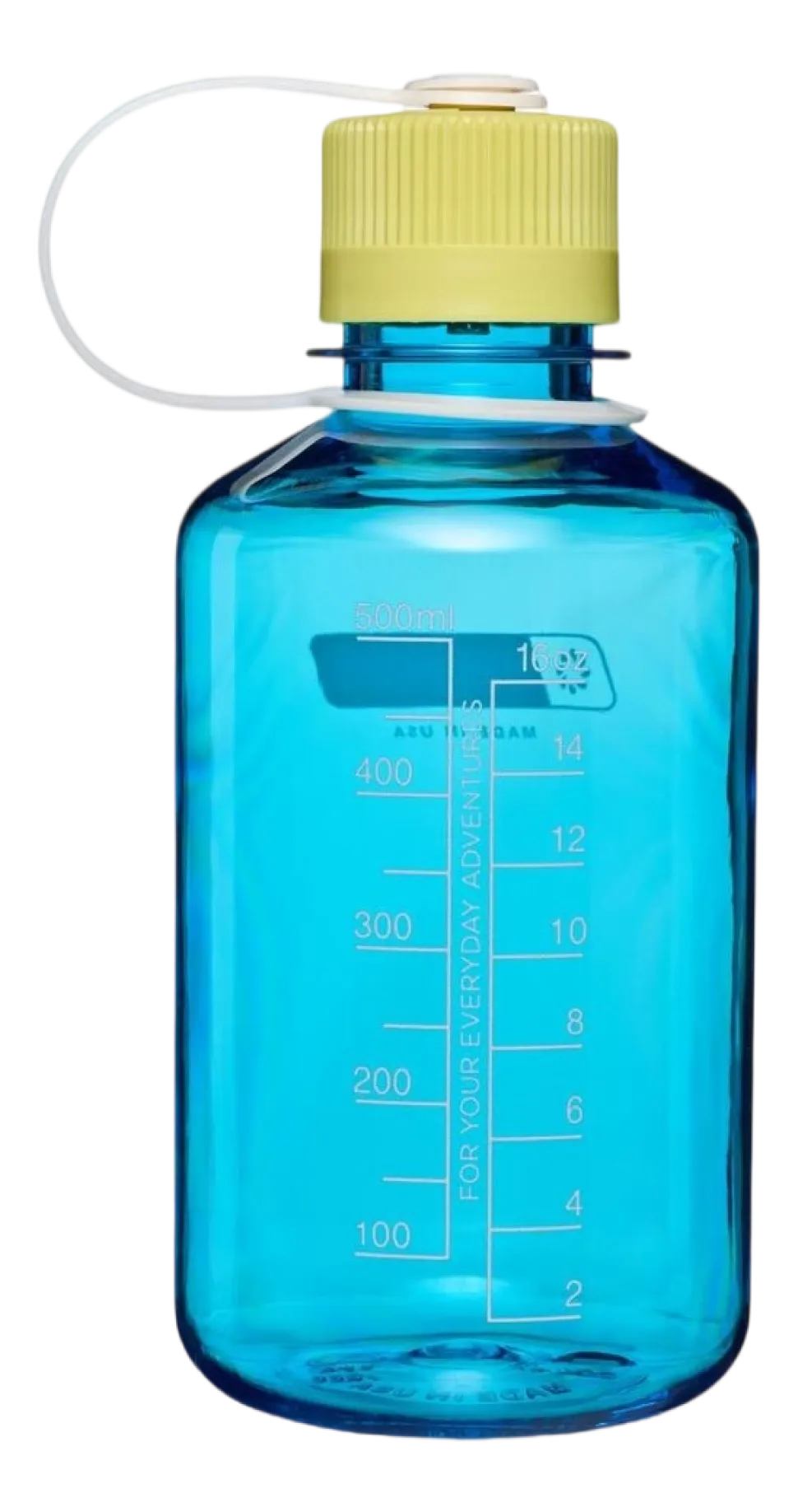 Waterfles Nalgene Narrow-Mouth Blue Atoll Endive 500 ml