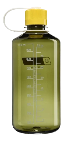 Waterfles Nalgene Narrow-Mouth Oil Green Freesia 1 L