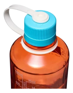 Waterfles Nalgene Narrow-Mouth Flame Blue Atoll 500 ml