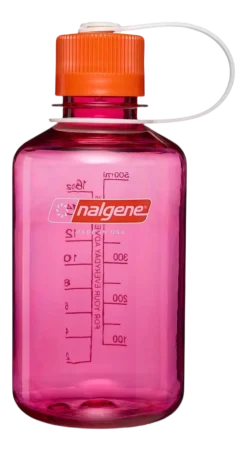 Nalgene Waterfles Narrow-Mouth Fuchsia Purple Flame 500 ml Hot