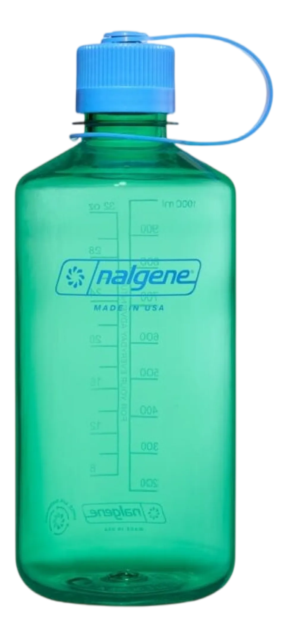 Waterfles Nalgene Narrow Mouth 1000ml Pastel Green