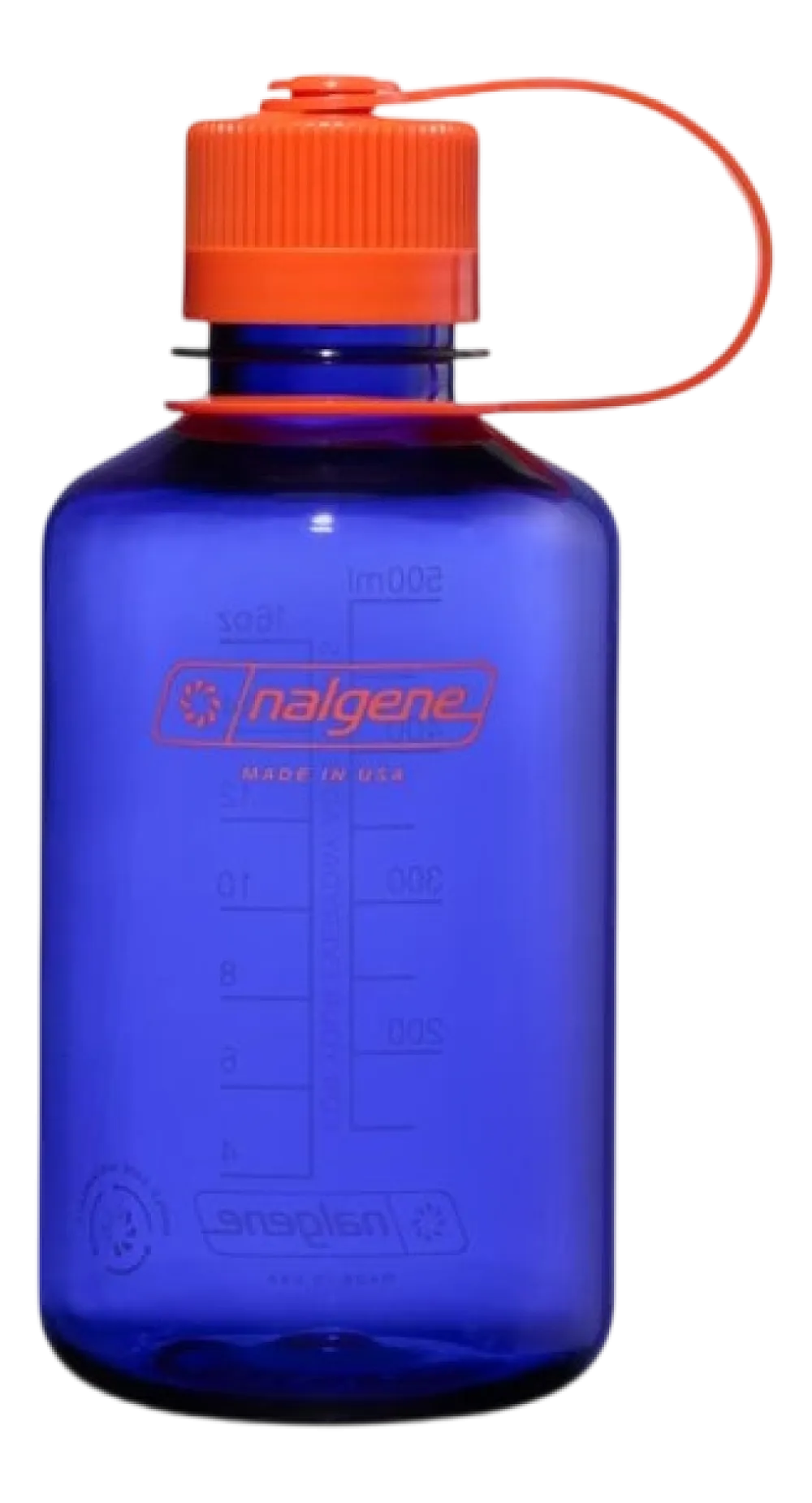 Nalgene Waterfles Narrow Mouth 500ml Periwinkle Clearance