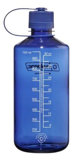 Nalgene Waterfles Narrow Mouth 1000ml Denim Outlet