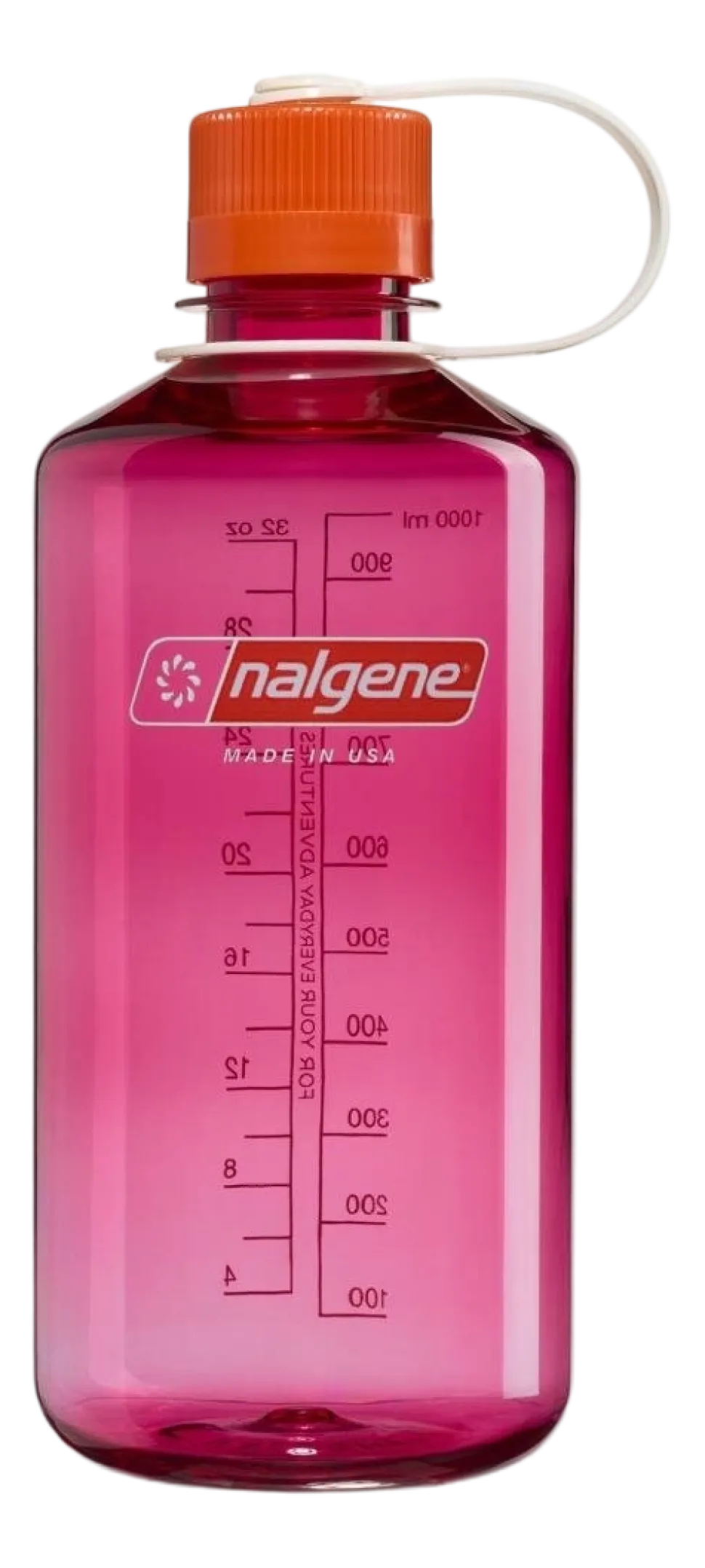 Waterfles Nalgene Narrow-Mouth Fuchsia Purple Flame 1 L