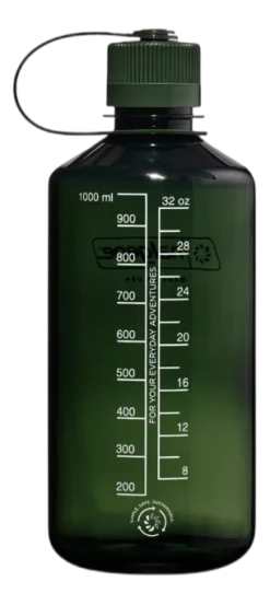 Nalgene Waterfles Narrow Mouth 1000ml Jade Clearance